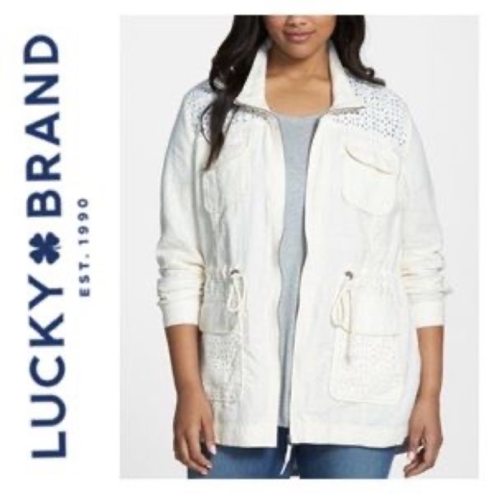 Lucky Brand Women’s Linen Jacket